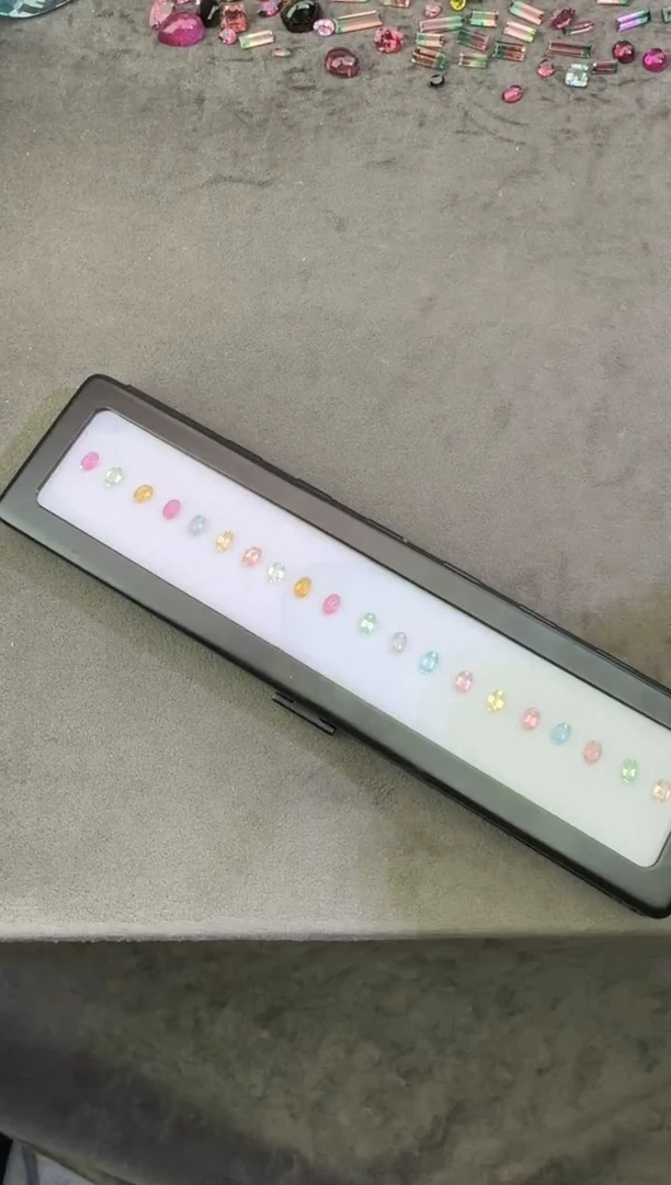 未镶嵌珠宝半成品碧玺蔡*己一套