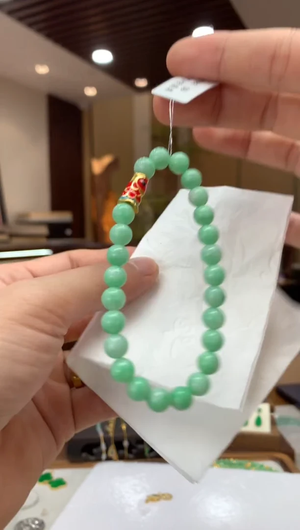 未镶嵌手串翡翠小*椒手串