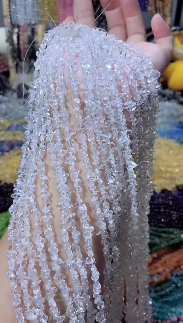 未镶嵌珠宝半成品水晶小白水晶