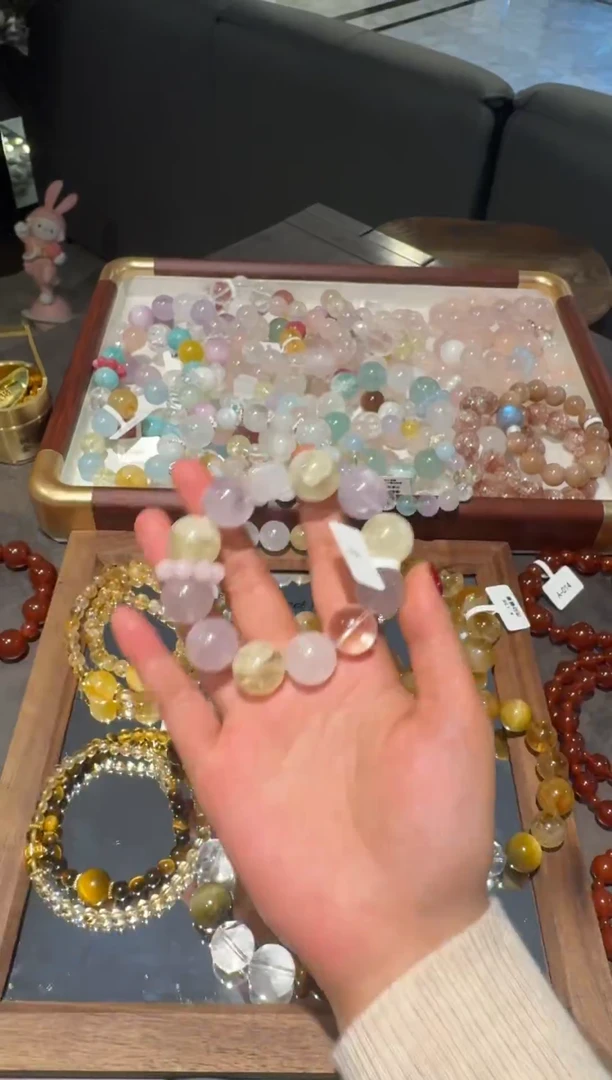 未镶嵌手链水晶天然水晶 多样性发货发其一 颜色微差