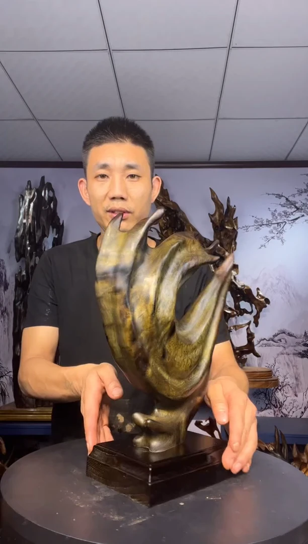 金丝楠木雕款用****7金丝楠木工艺品摆件