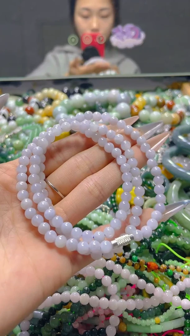 颈饰未镶嵌翡翠5MM