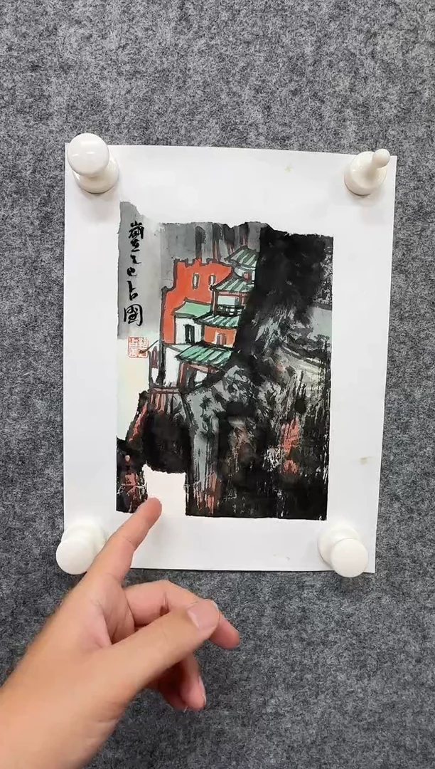 国画ST-JZP老师绘画作品