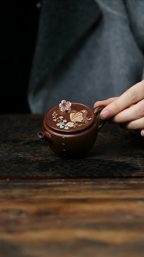 茶杯紫砂25号紫砂柴烧