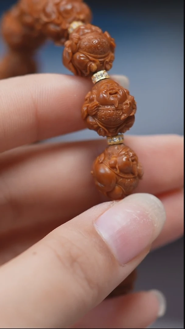 手串/手链橄榄核天***！橄榄核