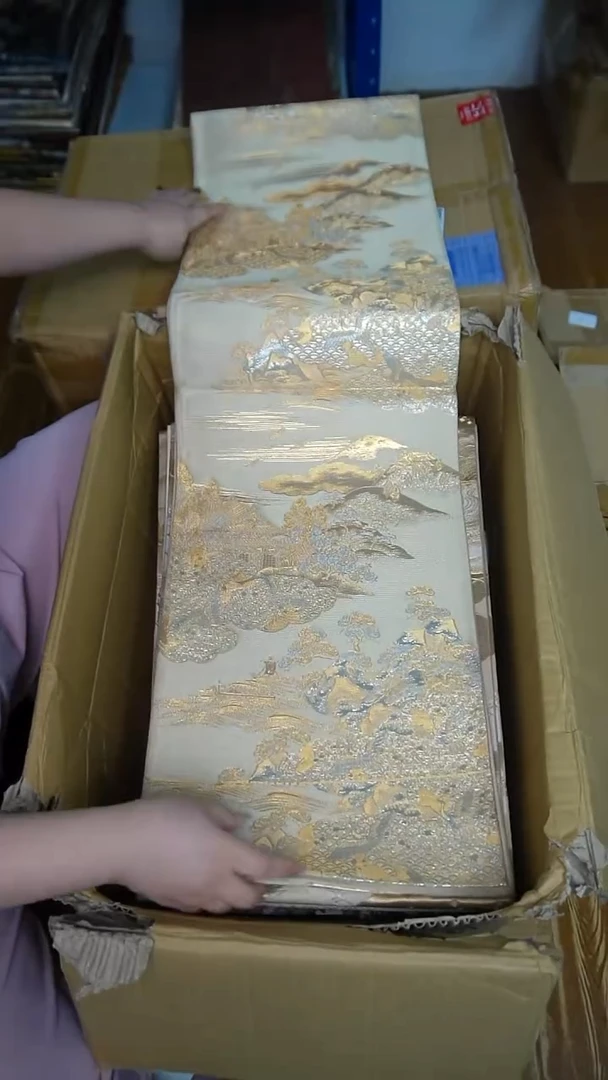 织绣颖风景画