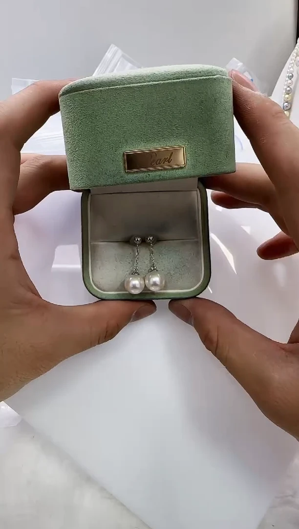 【闪购商品】淡水珍珠DA银S925镶嵌b402 耳环10