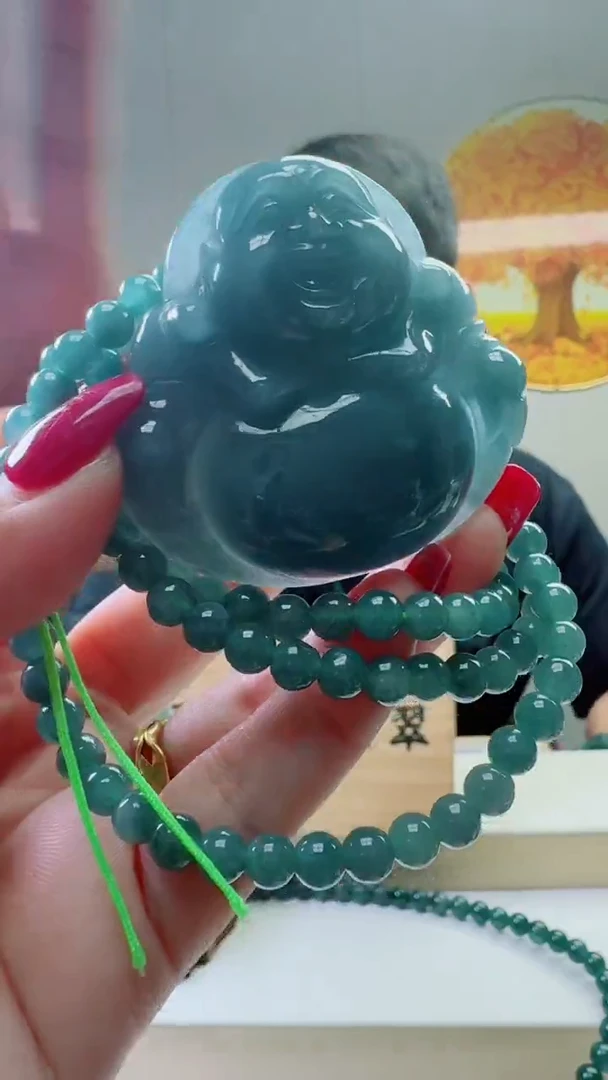 颈饰未镶嵌翡翠天然A货翡翠  多样性随机发其一