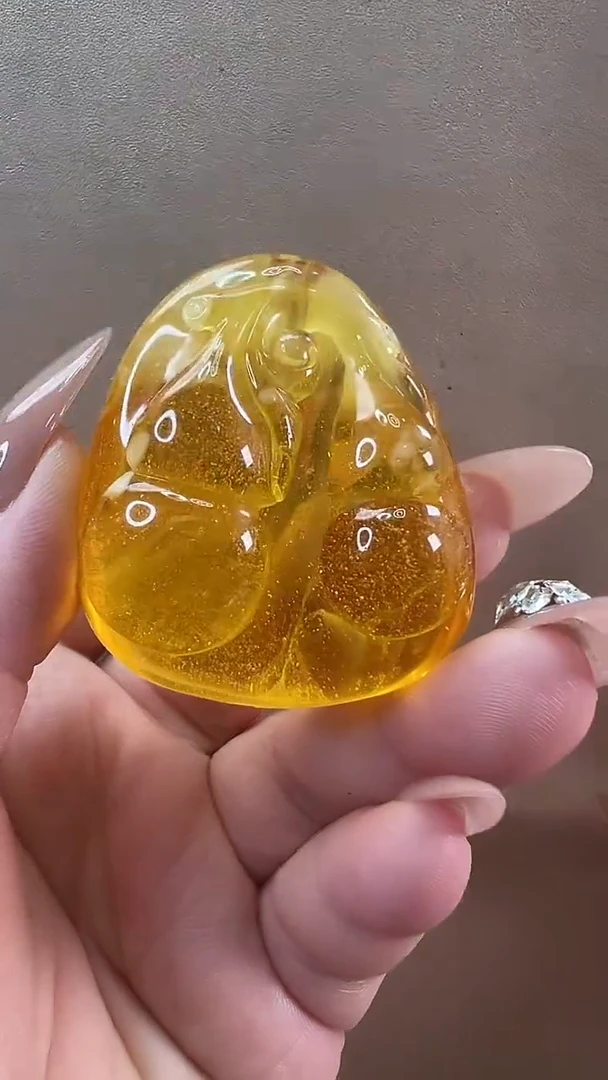 【闪购商品】琥珀颈饰未镶嵌吊坠