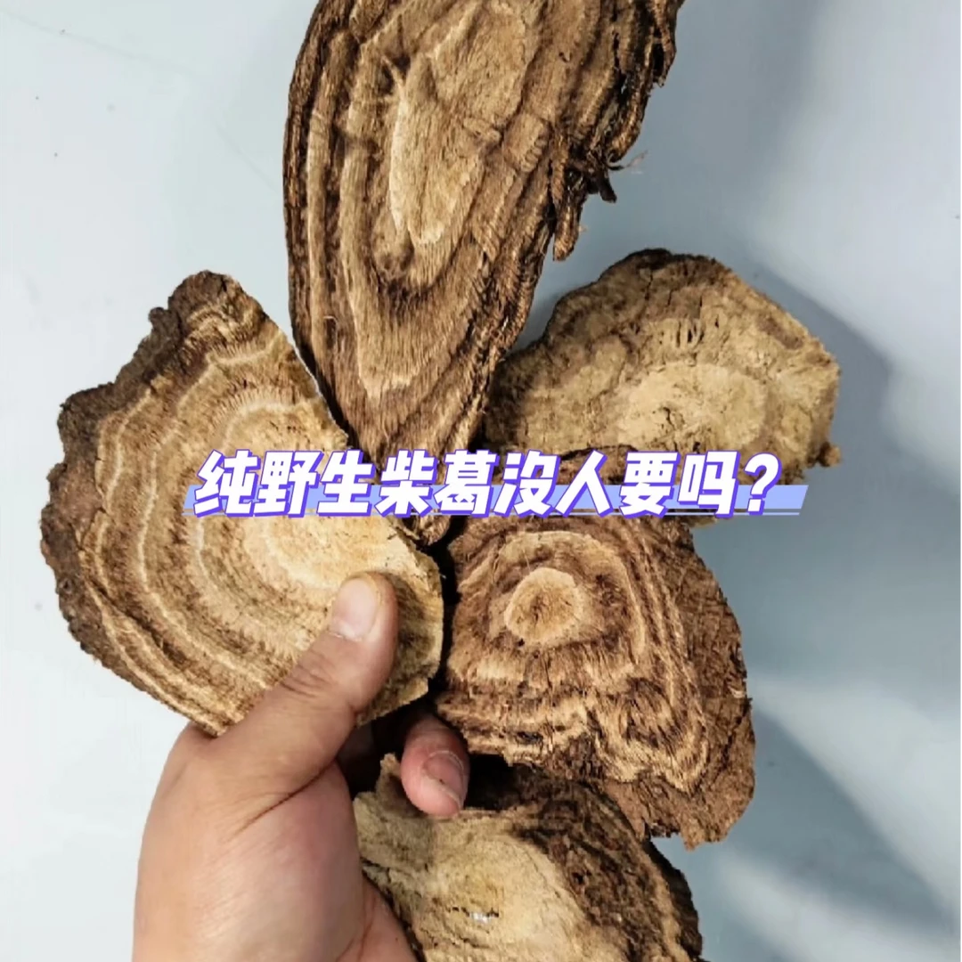 正宗野生柴葛根片干货
