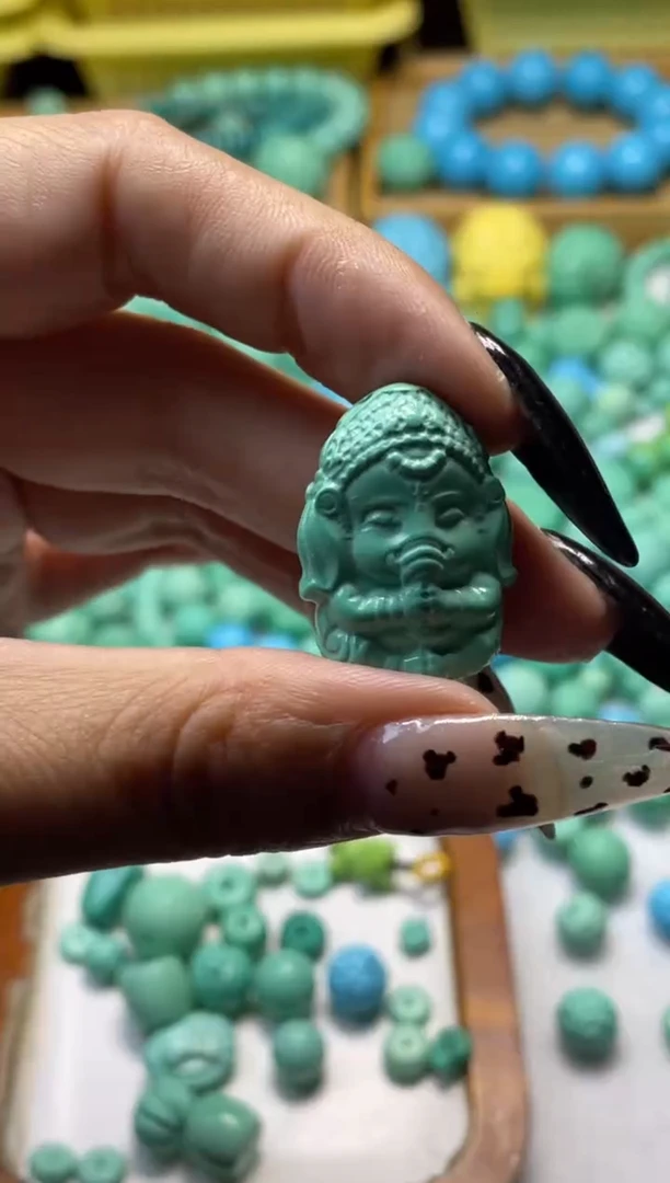 无非金属象神吊坠