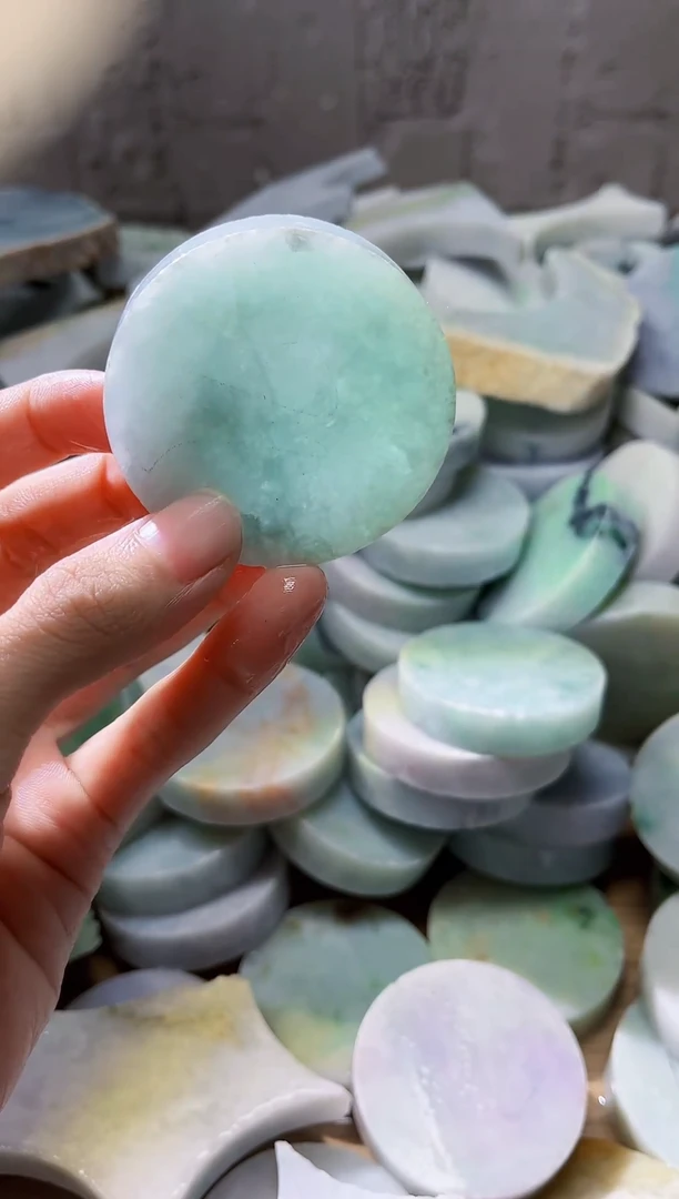 裸石翡翠翡翠a货正品玉石南陈801