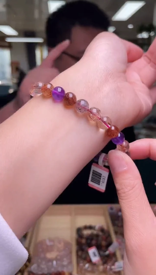 未镶嵌手链水晶8±/x-065【多样性发一件