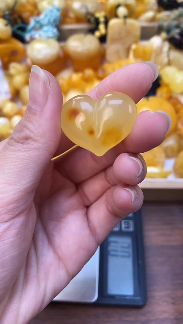 裸石琥珀未镶嵌天然琥珀蜜蜡
