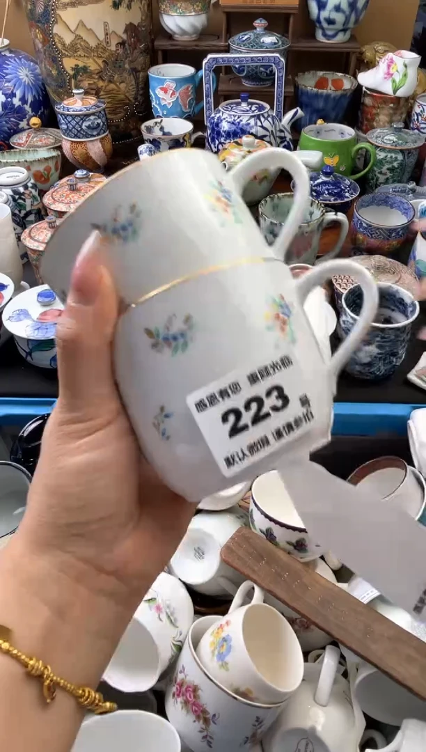 瓷片223号六六工艺品瓷器