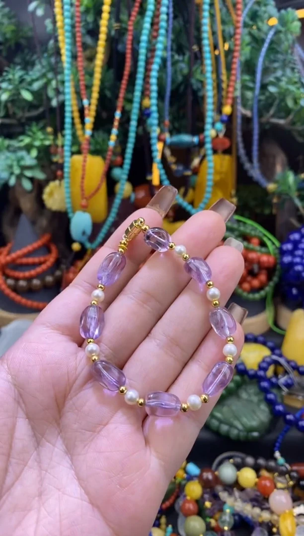 未镶嵌手链水晶水晶手串