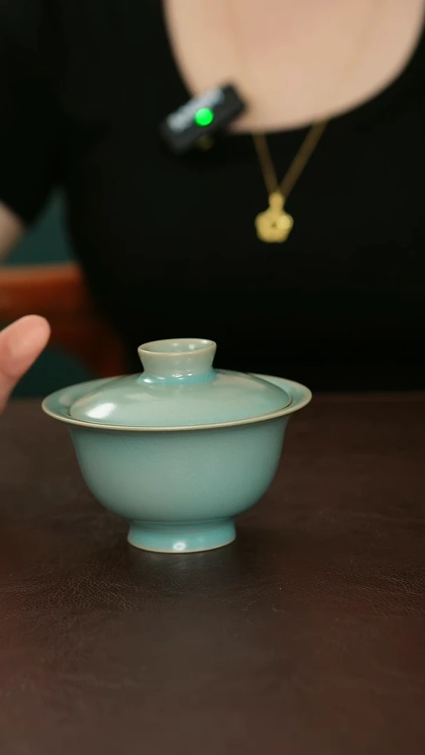 摆件原矿汝宋汝瓷1694