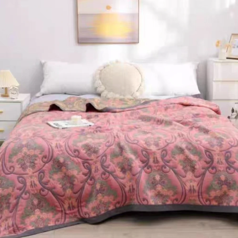 50*80cm紧密赛络纺双层纱枕巾/枕套梦境一对