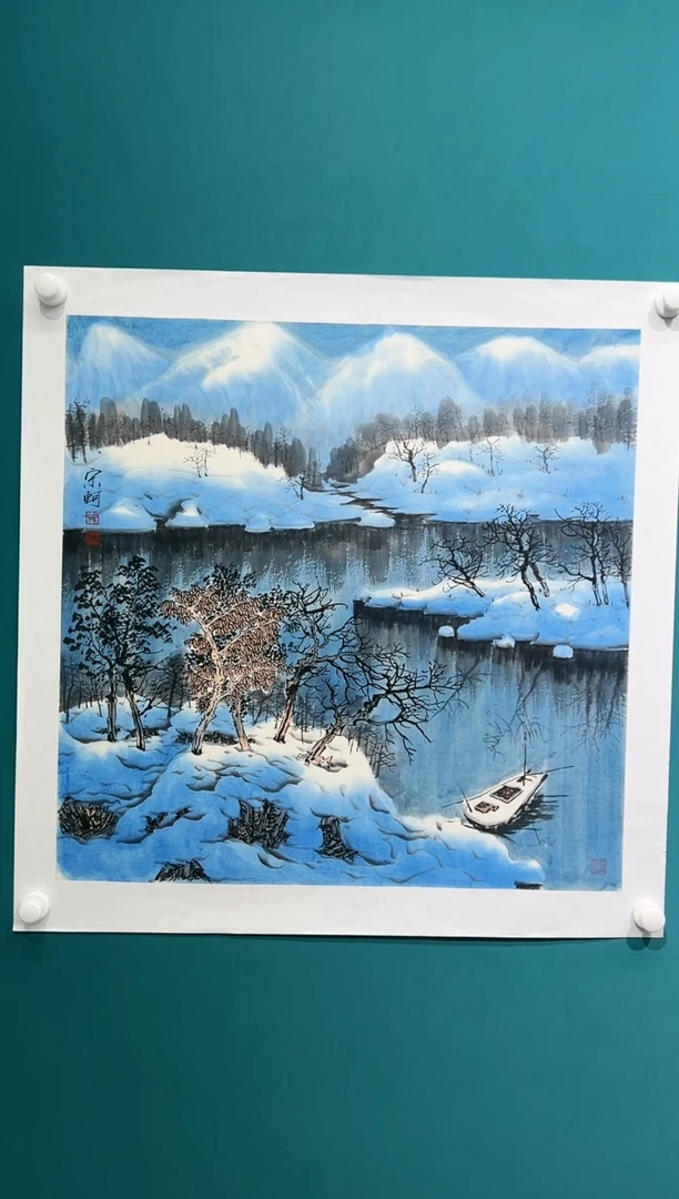 国画宋轲-4平尺-国画作品