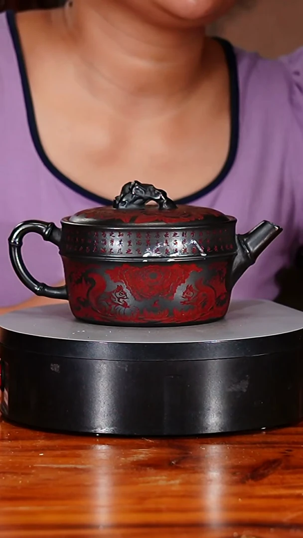 宜兴原矿紫砂壶茶壶500C