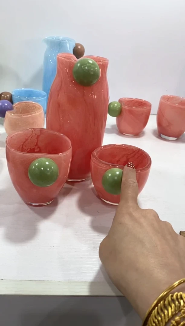 【闪购商品】琉璃慕忆家花瓶3个