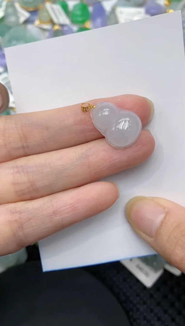 【闪购商品】翡翠颈饰18K金镶嵌11111111