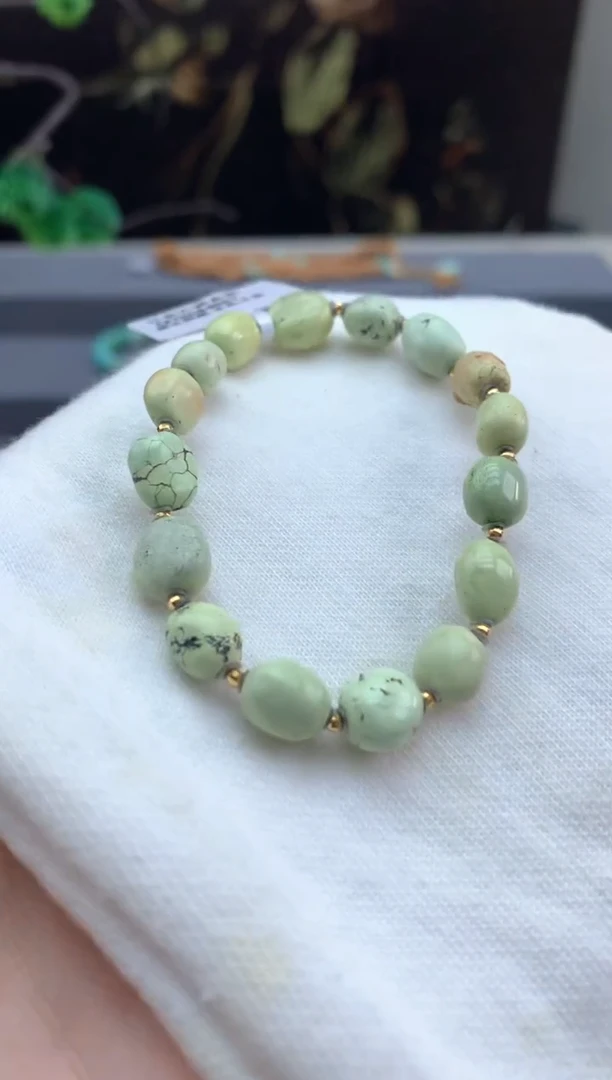 未镶嵌绿松石手串Q61