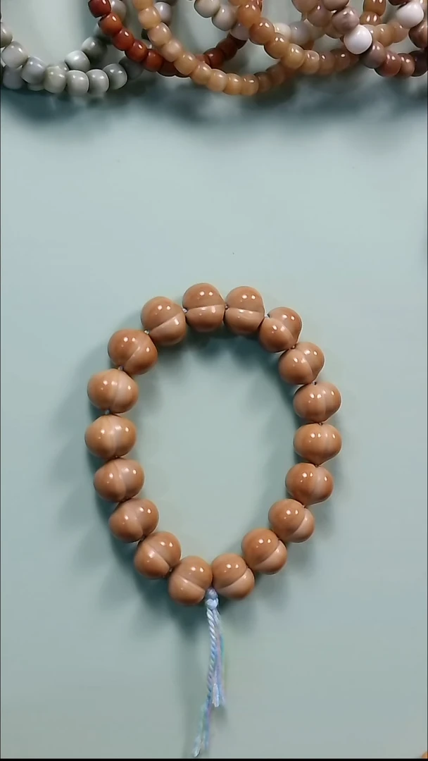 手串猴头核桃全品-纯手工柯基屁桃16+