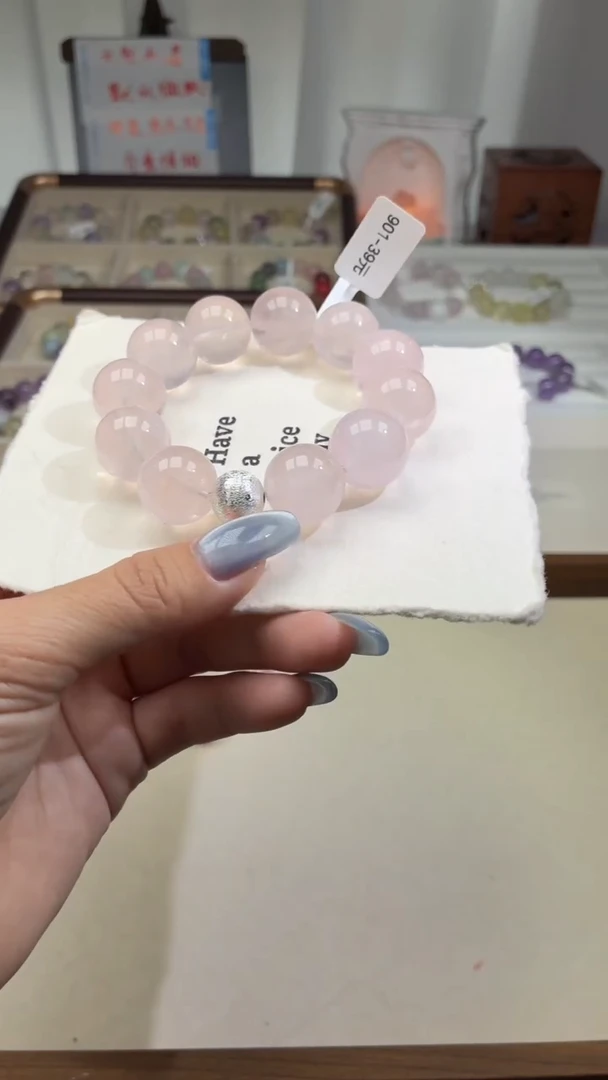 未镶嵌手串水晶901 (天然水晶默认有瑕,介意者勿拍)