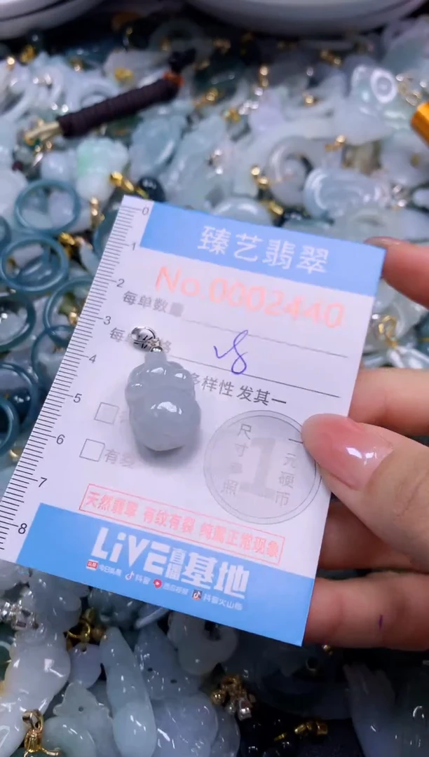 颈饰未镶嵌翡翠2440