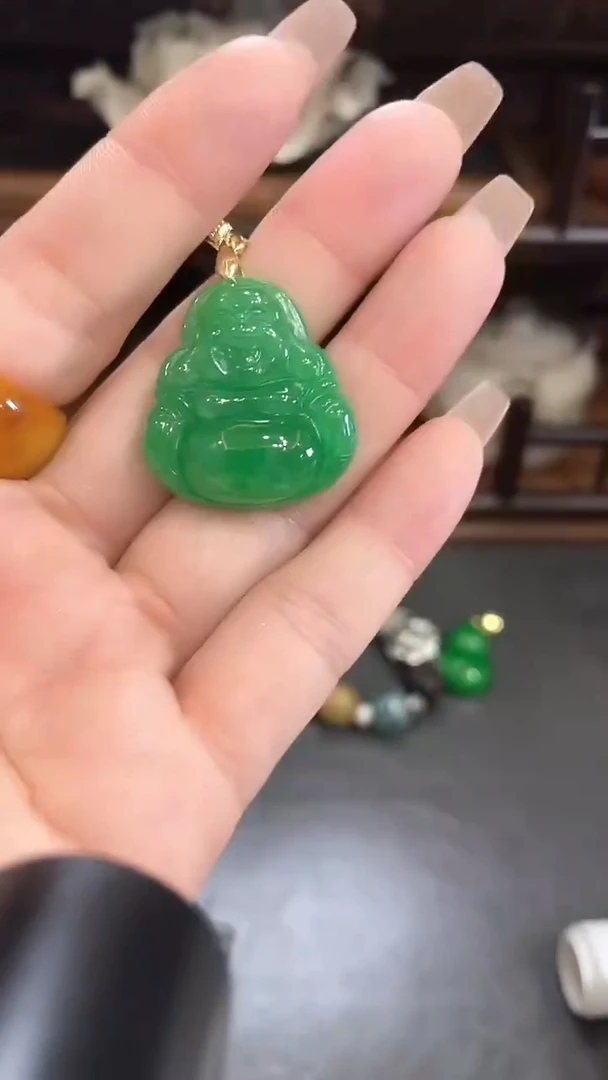 翡翠合金吊坠(赠链)102