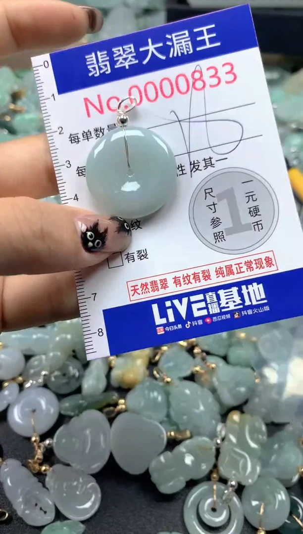 颈饰未镶嵌翡翠833