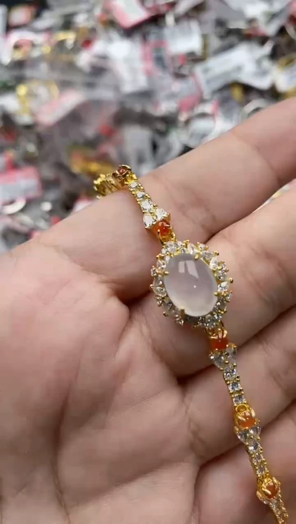 【闪购商品】翡翠戒指银S925镶嵌66666---10