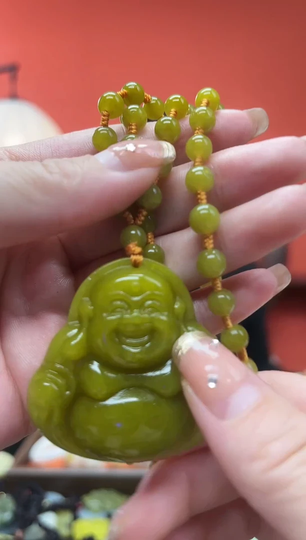 未镶嵌岫玉吊坠·