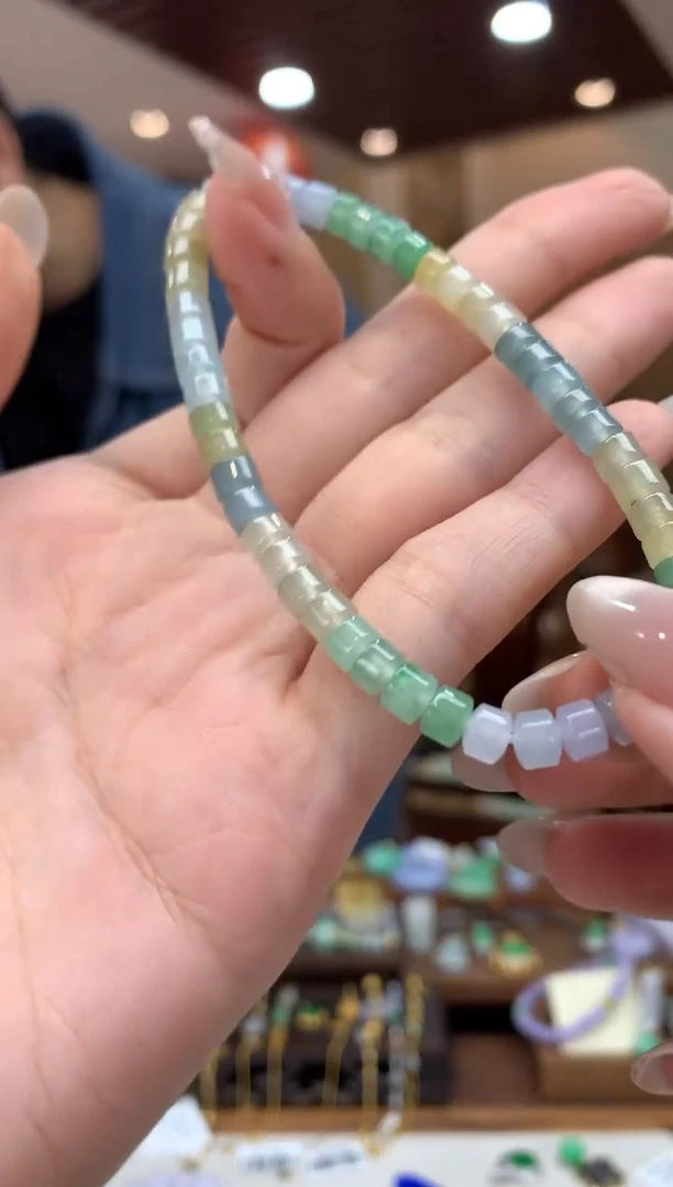 未镶嵌手串翡翠手串