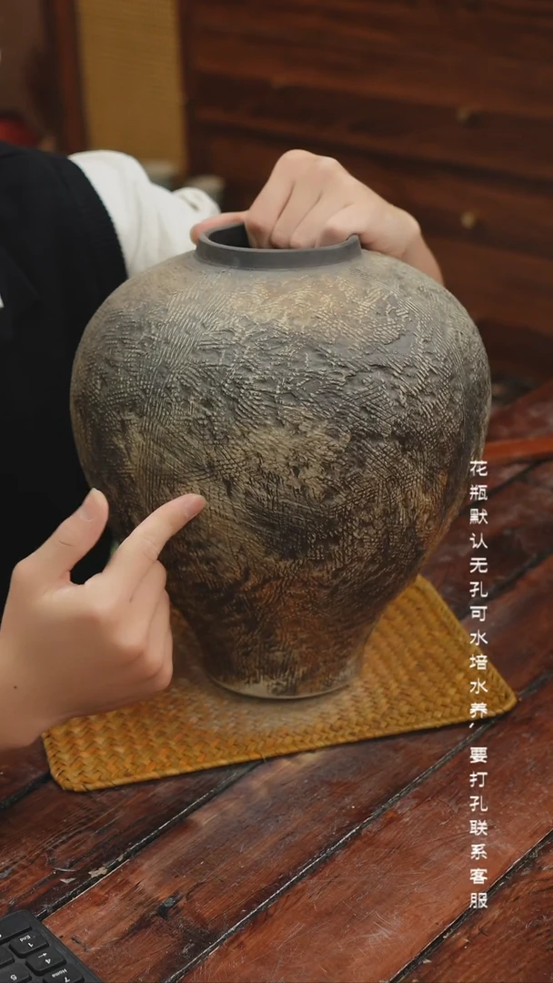 景德镇手作艺术感手作花瓶