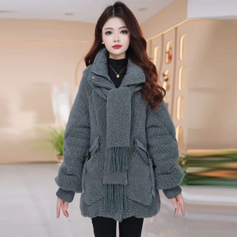 【羽绒服】冬季白鸭绒羽绒服百搭新款时尚莫瑞系穿搭休闲保暖女装