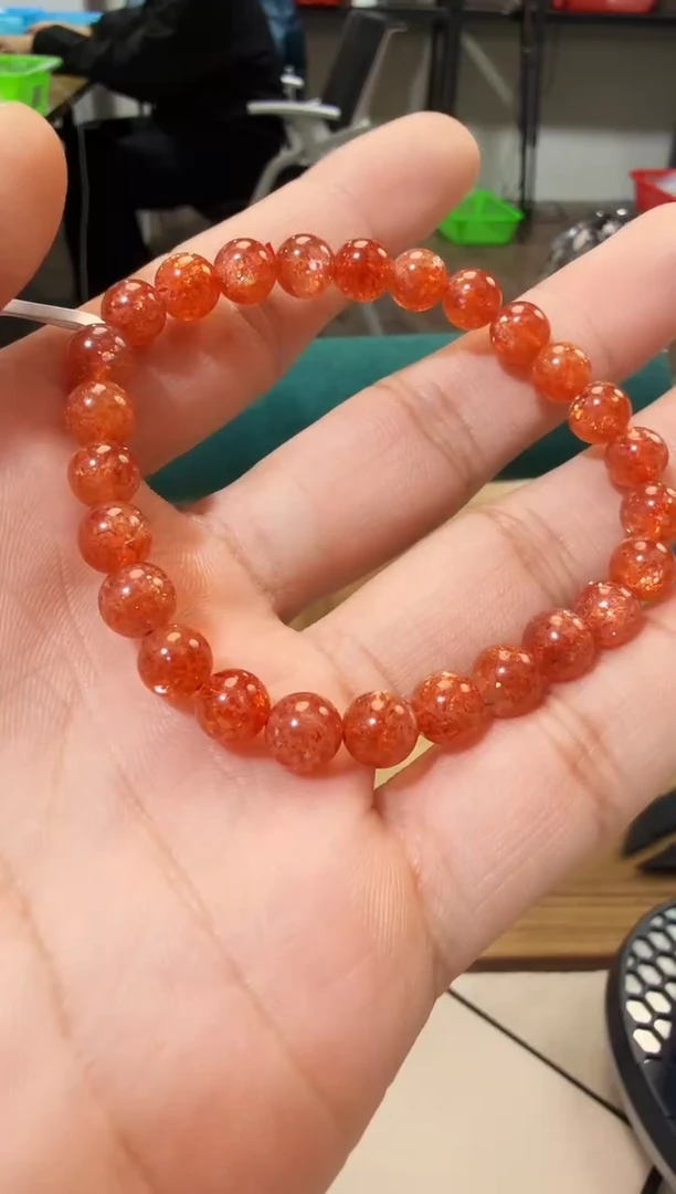 未镶嵌手链日光石晶0536 约7mm