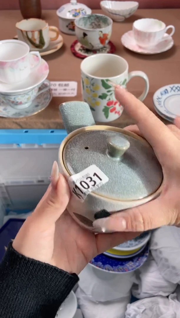 瓷片鱼**面瓷器瓷器K1031