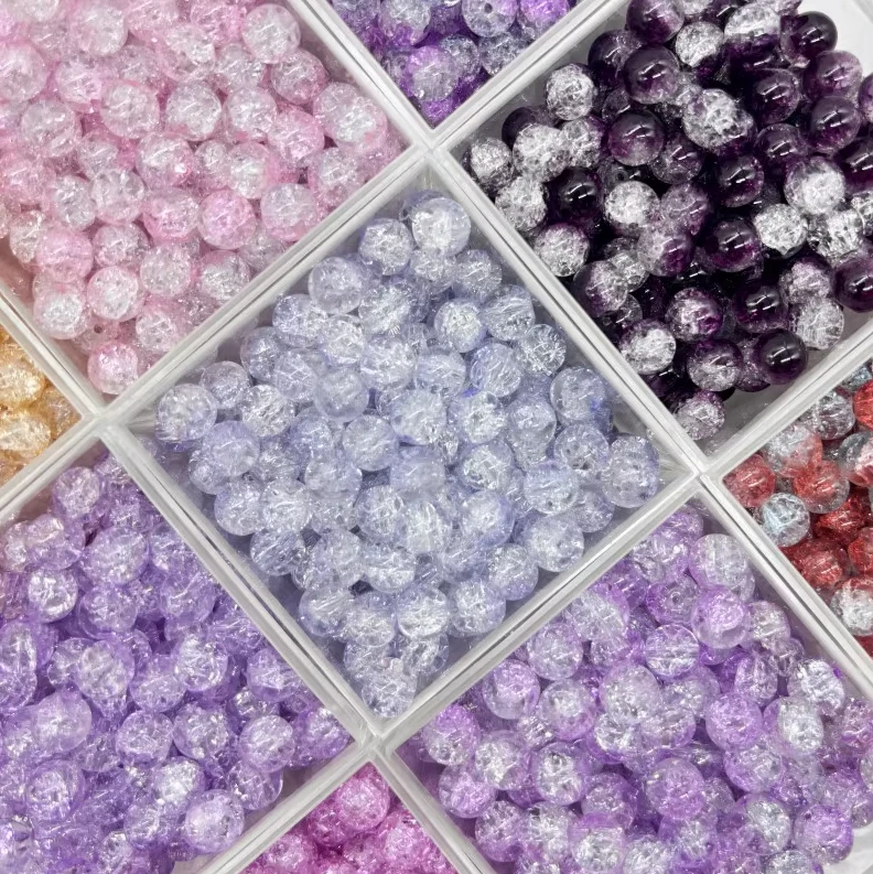 [401-476]非金属材质琉璃珠润珠散珠手工diy串珠手链项链手机链