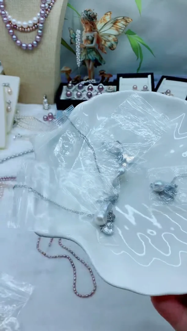 颈饰未镶嵌淡水珍珠多样性发其一【非无瑕】