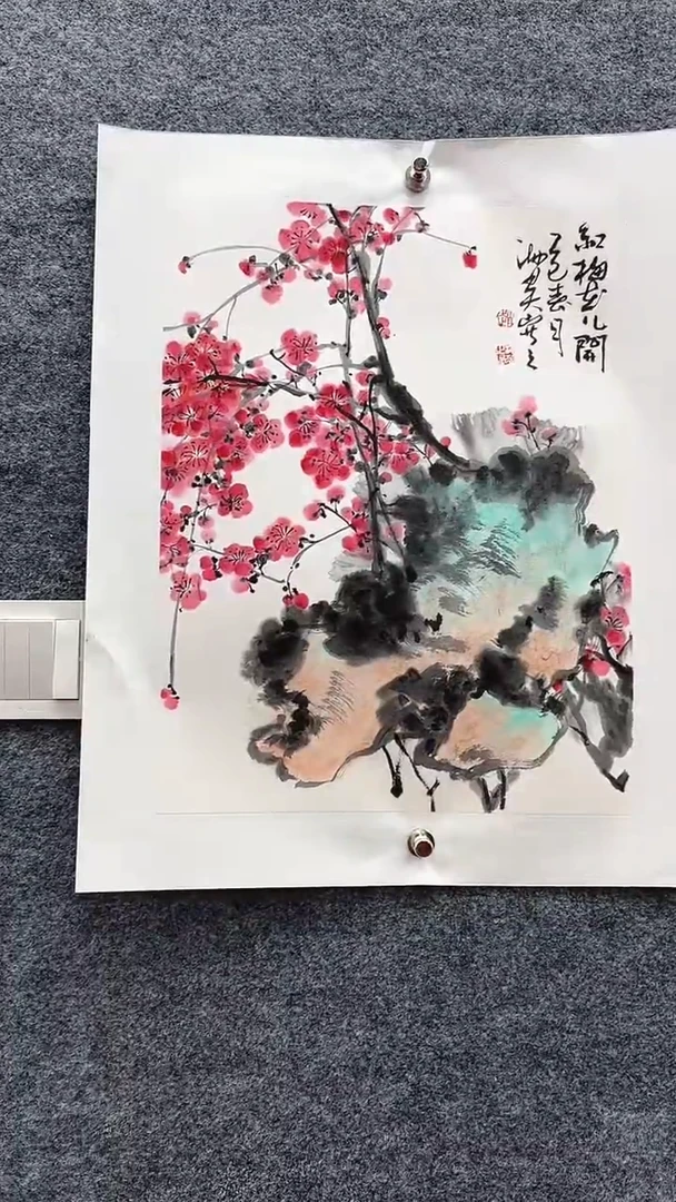 国画赵海英/国画/花鸟。