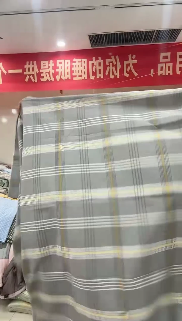 棉老粗布床单2.0*2.3适合单人床 灰格