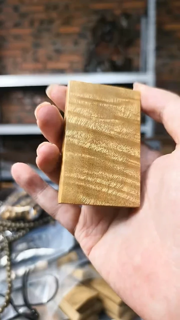 【闪购商品】楠木（金丝楠）把件无事牌