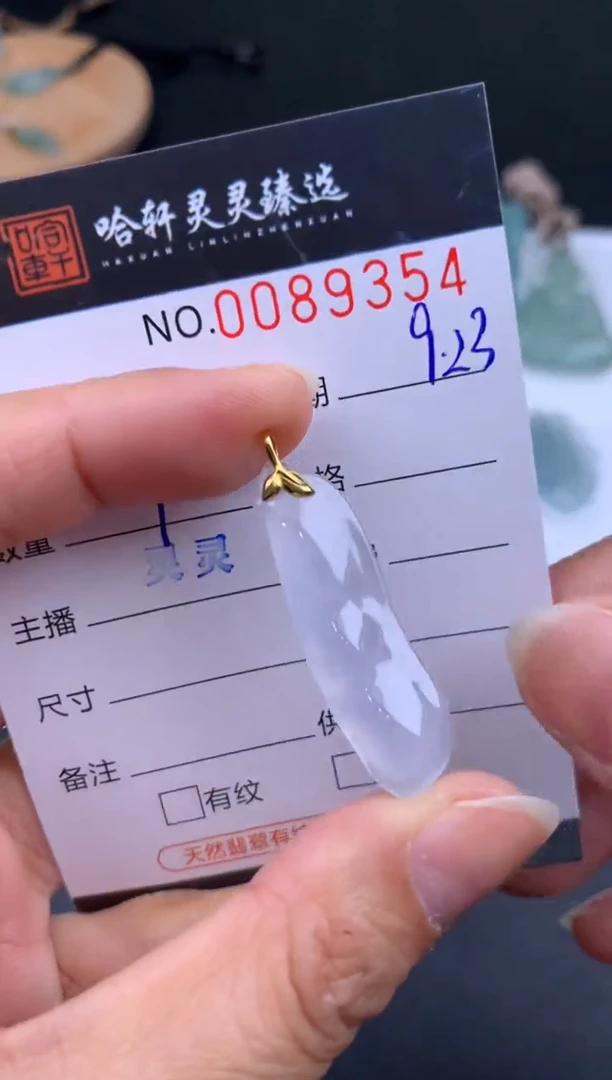 颈饰未镶嵌翡翠哈轩  挂件1