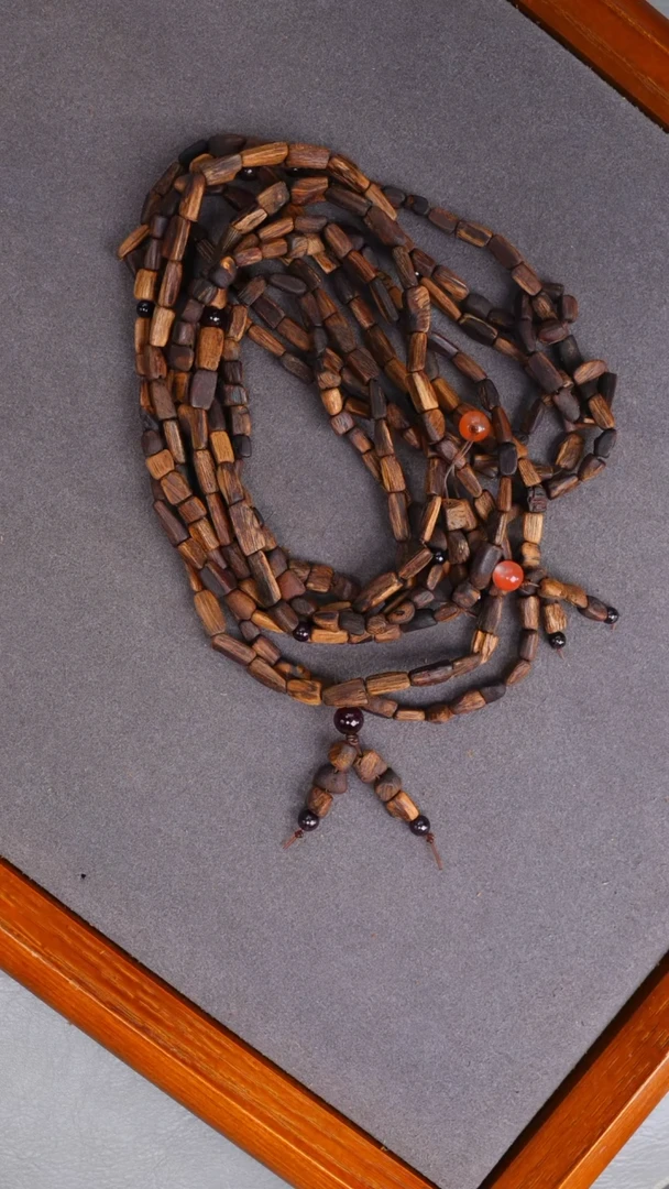 沉香手串21号文莱黑棋多样性发一条