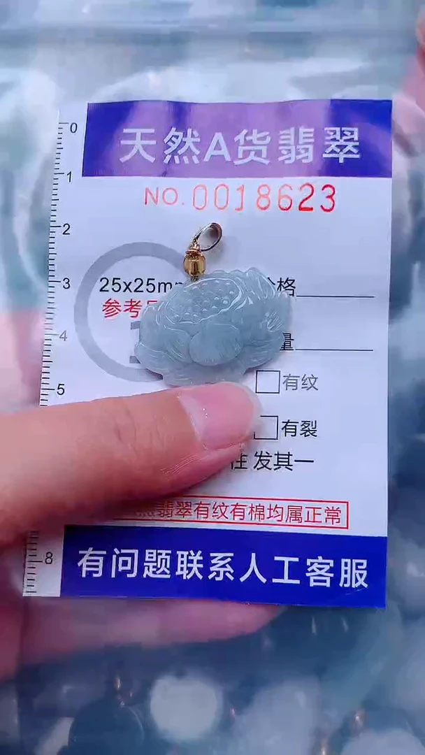 吊坠(不含链)未镶嵌翡翠1