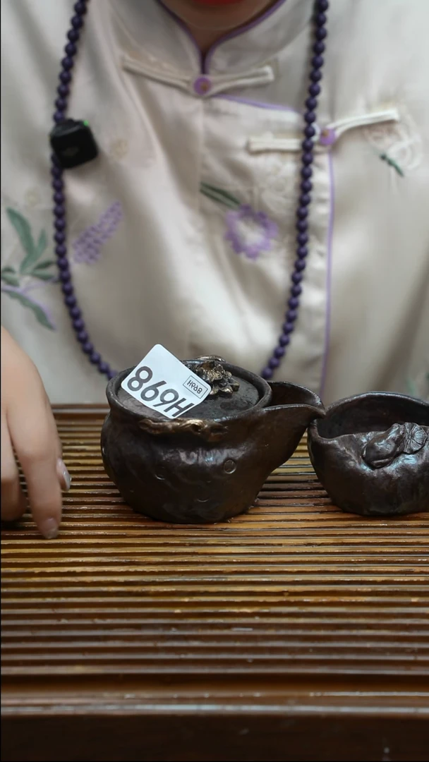 万古烧粗陶手工茶具