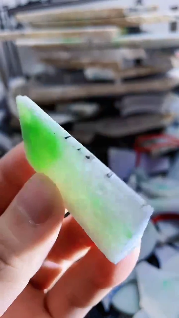 裸石翡翠天然A货翡翠板料