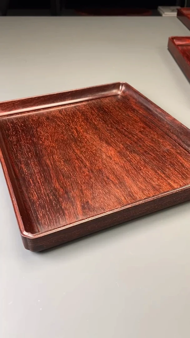 檀香紫檀（小叶紫檀）把件印度小叶紫檀 文盘